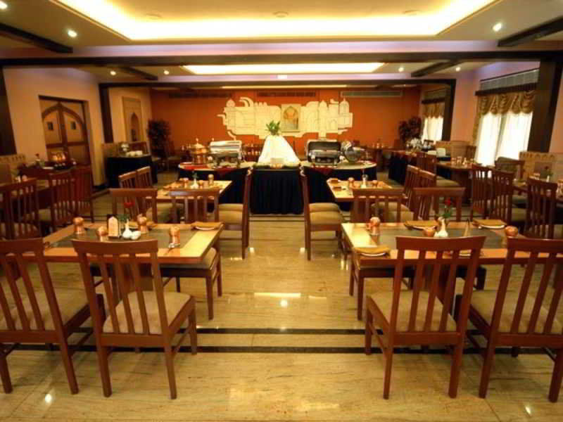 Aj International Hotel Bangalore Restaurante foto